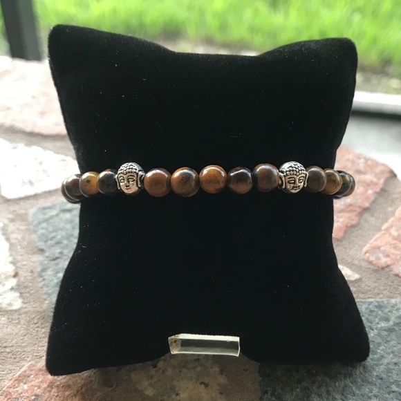 🔴SALE ! Men or women Tiger eye buddha bracelet - Picture 10 of 11